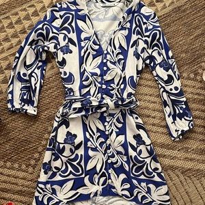 Zara 3/4 sleeve mini dress